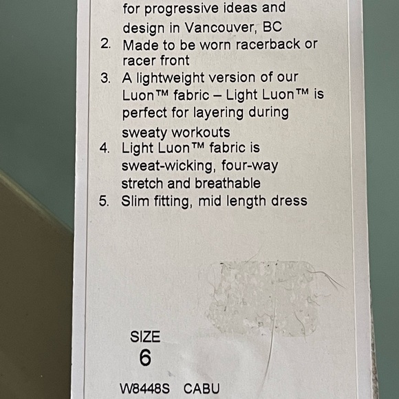 Lululemon dress - Picture 5 of 5